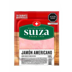 JAMON AMERICANO SUIZA PAQ 100 GR