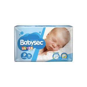 BABYSEC ULTRASEC HIPOALERGÉNICO S/E T/P 62UN