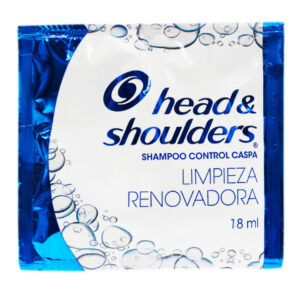 SHAMPOO H&S LIMPIEZA RENOVADORA 18ML/12U/25TR