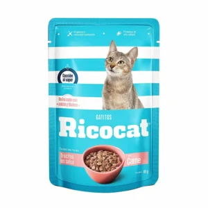 RICOCAT GATT/TROC SB CARNE TD/RZ POUCH BL 85G