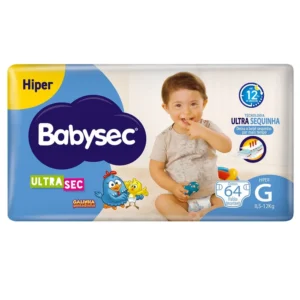 BABYSEC ULTRASEC HIPOALERGÉNICO C/E T/M 64UN