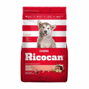 RICOCAN CACH CARNE/LECHE RZ PQ X 22KG