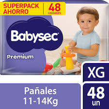 PAÑAL BABYSEC PREMIUM S/E XG 48U(1-2)