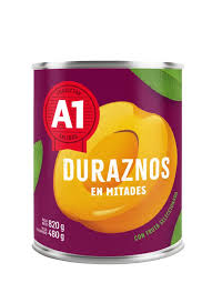 A1 DURAZNO EN MITADES 820G(1-12)