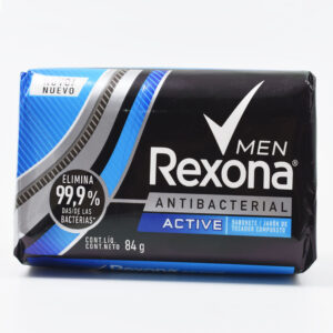 JABON ACTIVE REXONA 84 GR