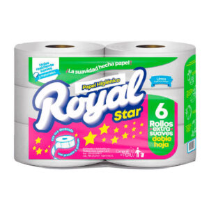PAPEL INSTITUCIONAL ROYAL STAR AZUL X 6UN