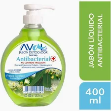 JAB.LIQ.AVAL FRESCO EUCALIPTO ANTIBAC.C/APL 400ML