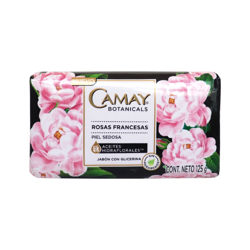 JAB.CAMAY ROSAS FRANCESAS PIEL/SEDOSA 125G