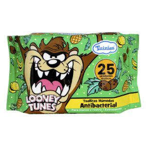 TOALLITAS HÚMEDAS TUINIES LOONEY TUNES 25UND