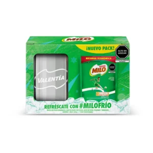 MILO !NUEVO PACK! DOY PACK 350G+1VASO